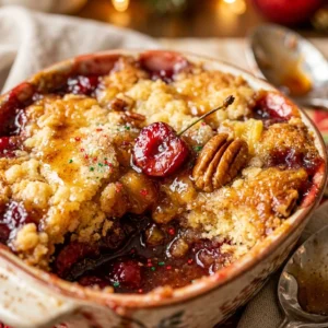 Last Minute Christmas Dump Cake For Party