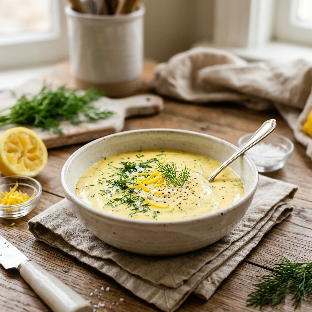 Lemon Aioli Sauce Easy Zesty Bright