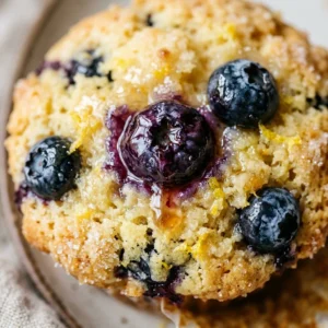 Lemon Blueberry Muffin Berry Bakery Style Easy Homemade Breakfast
