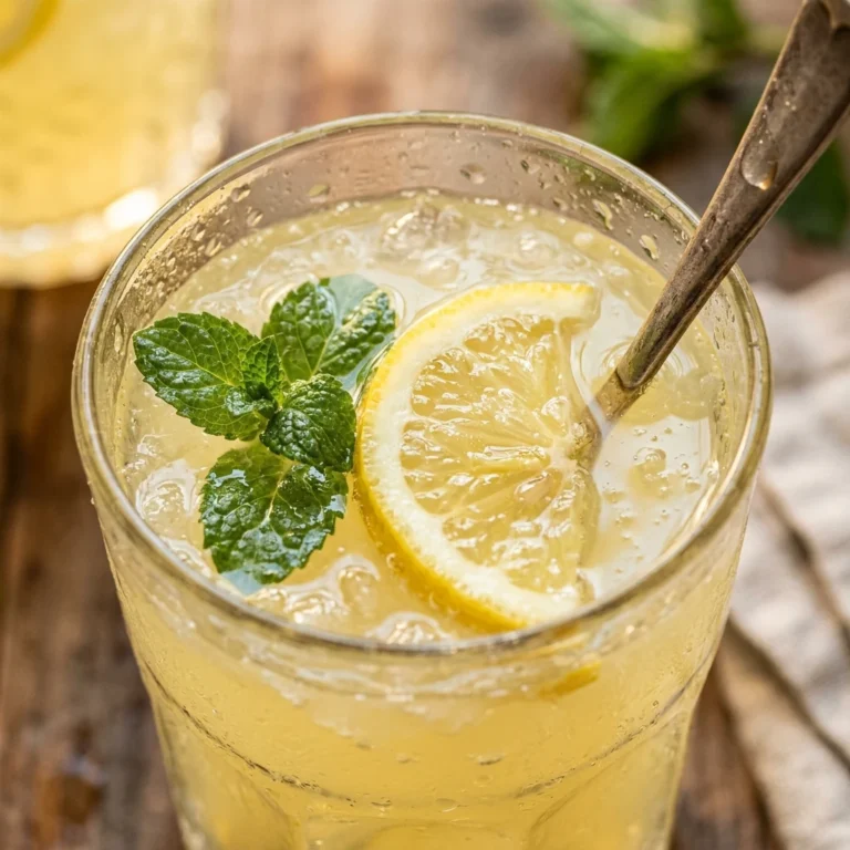 Lemon Juice Drink Easy Zesty Bright