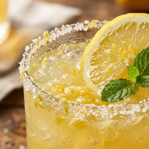 Lemon Margarita Drink Easy Zesty Bright