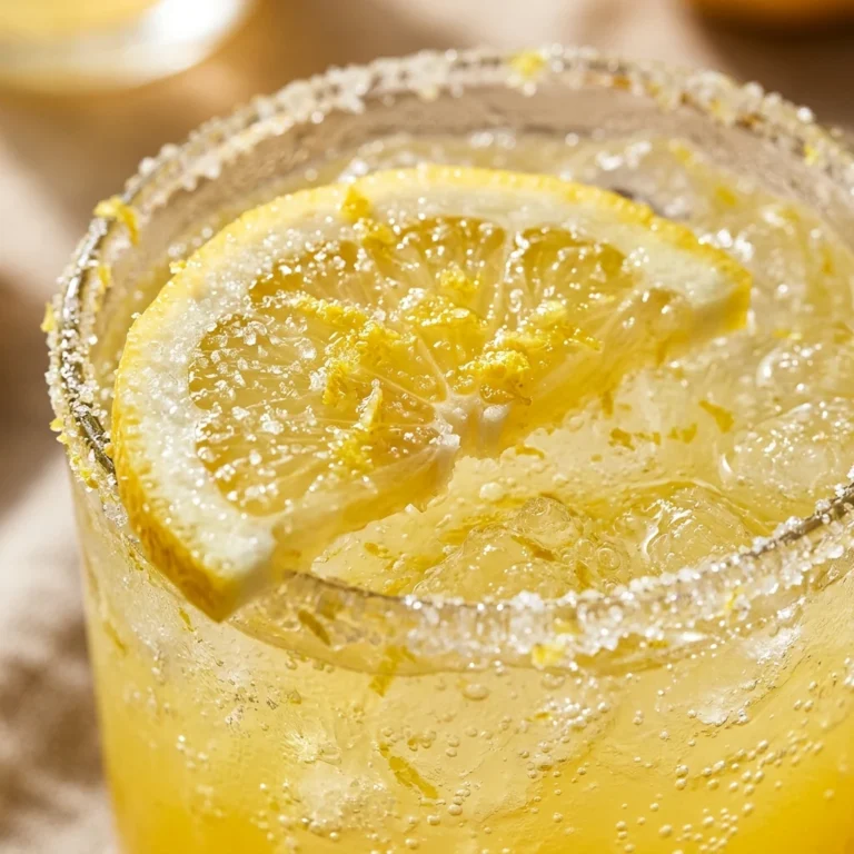 Lemon Mocktail Drink Easy Zesty Bright