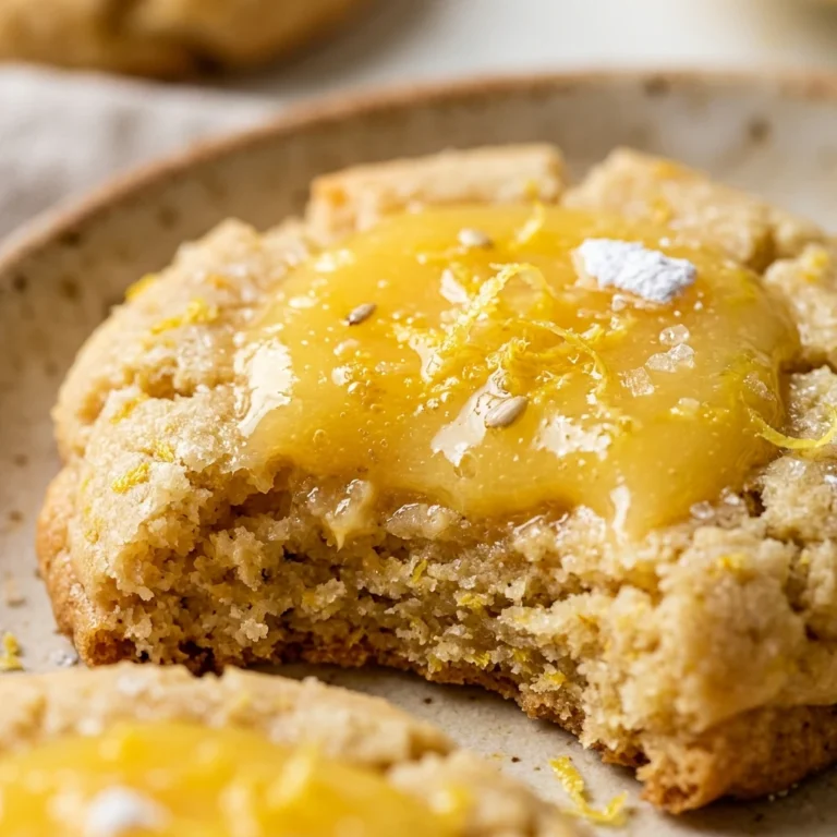 Lemon Pie Cake Cookie Easy Zesty Bright Dessert