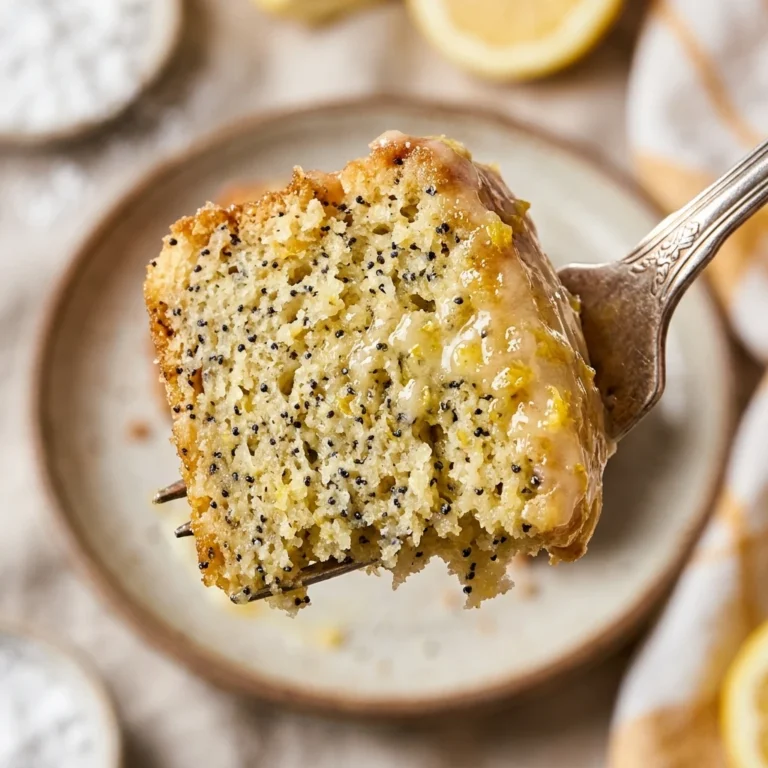 Lemon Poppyseed Dessert Easy Zesty Bright