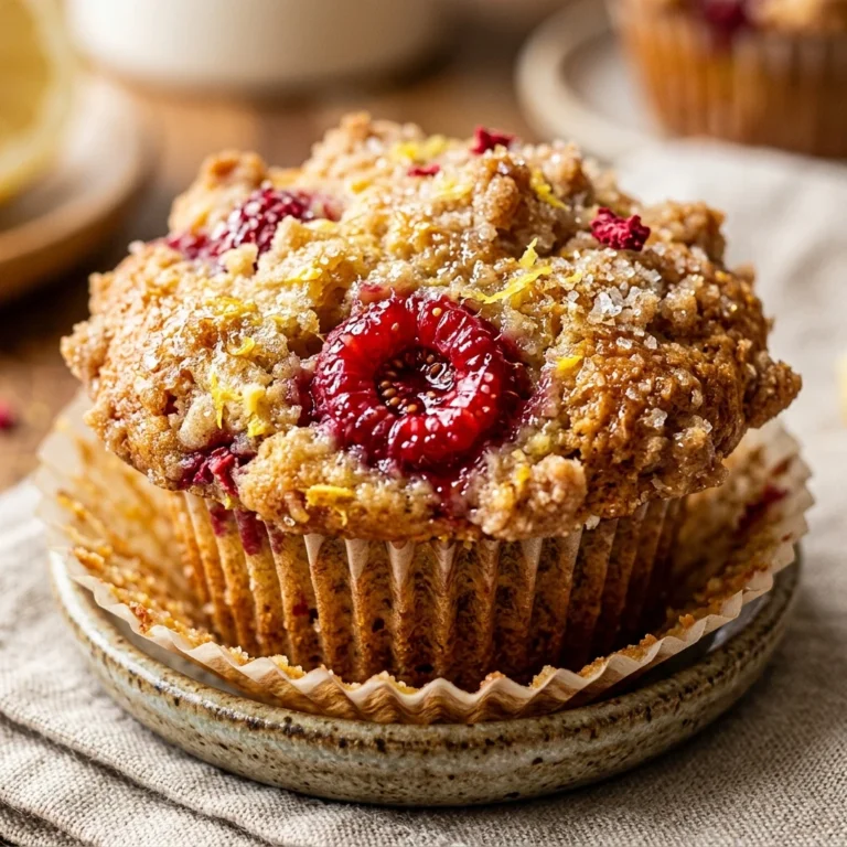 Lemon Raspberry Muffins Perfect For Brunch