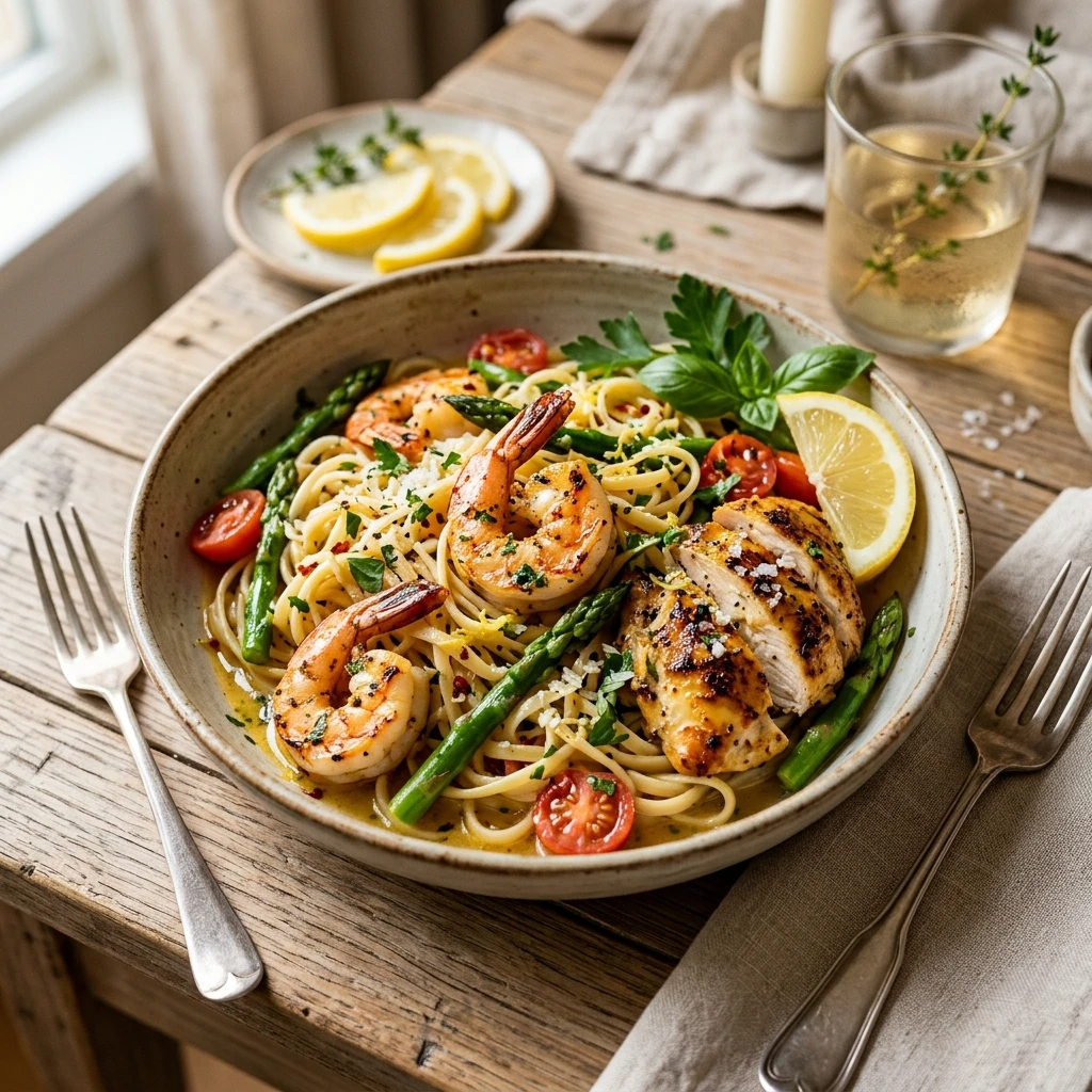 Lemon Shrimp Dinner Easy Zesty Bright Chicken