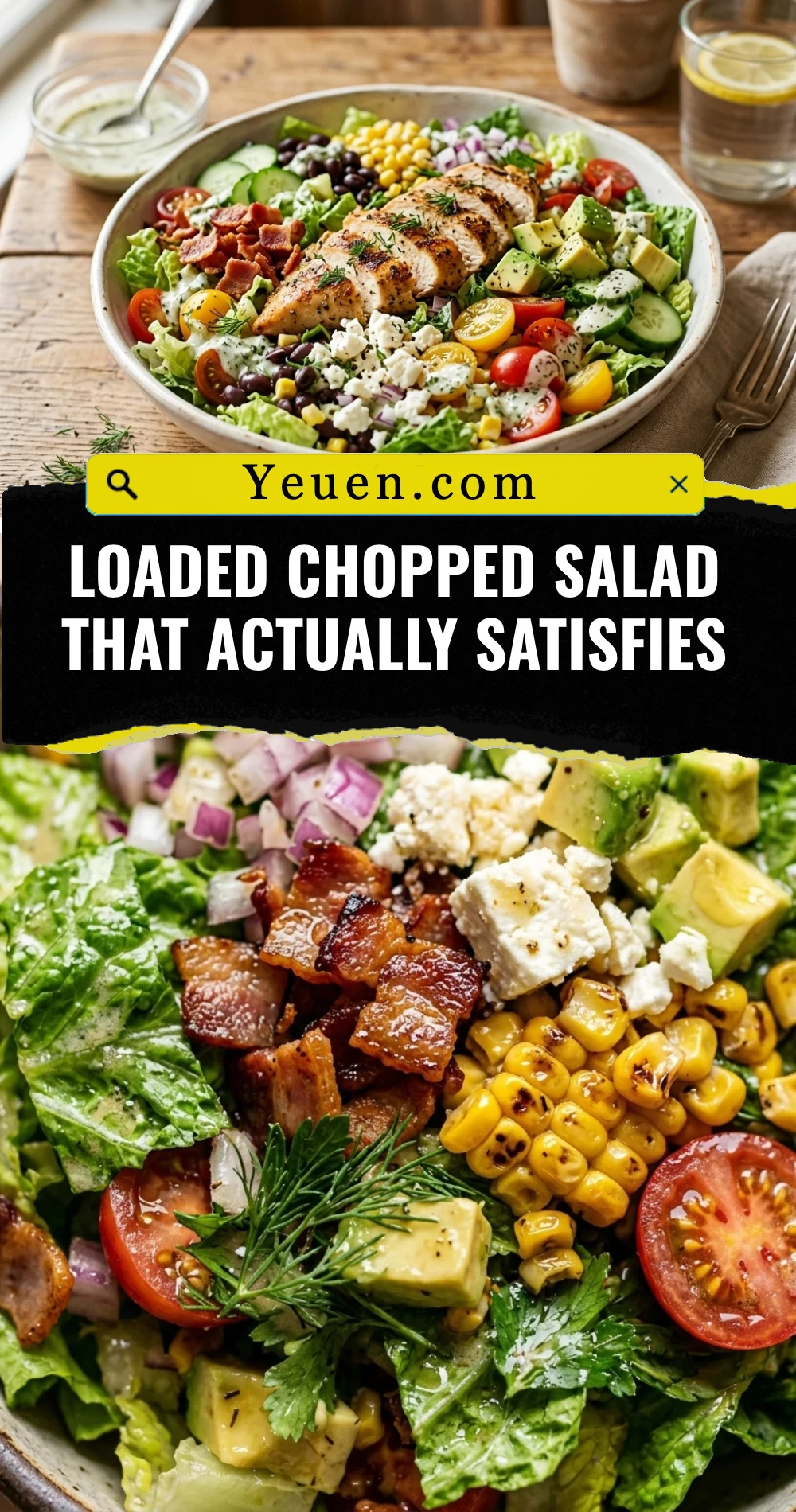 Loaded Chopped Salad That Actually Satisfies