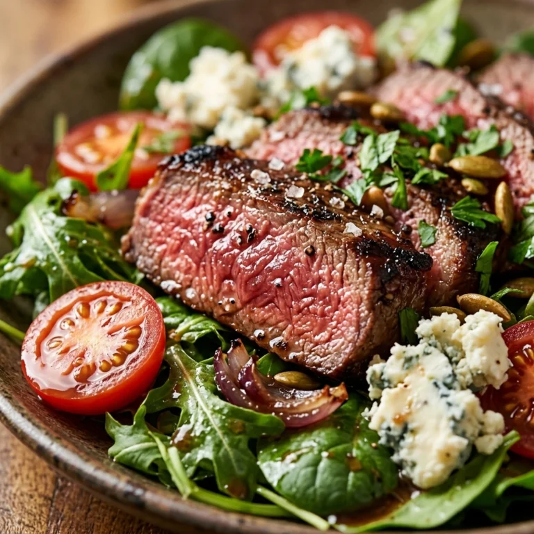 Loaded Steak Salad High Protein 40g