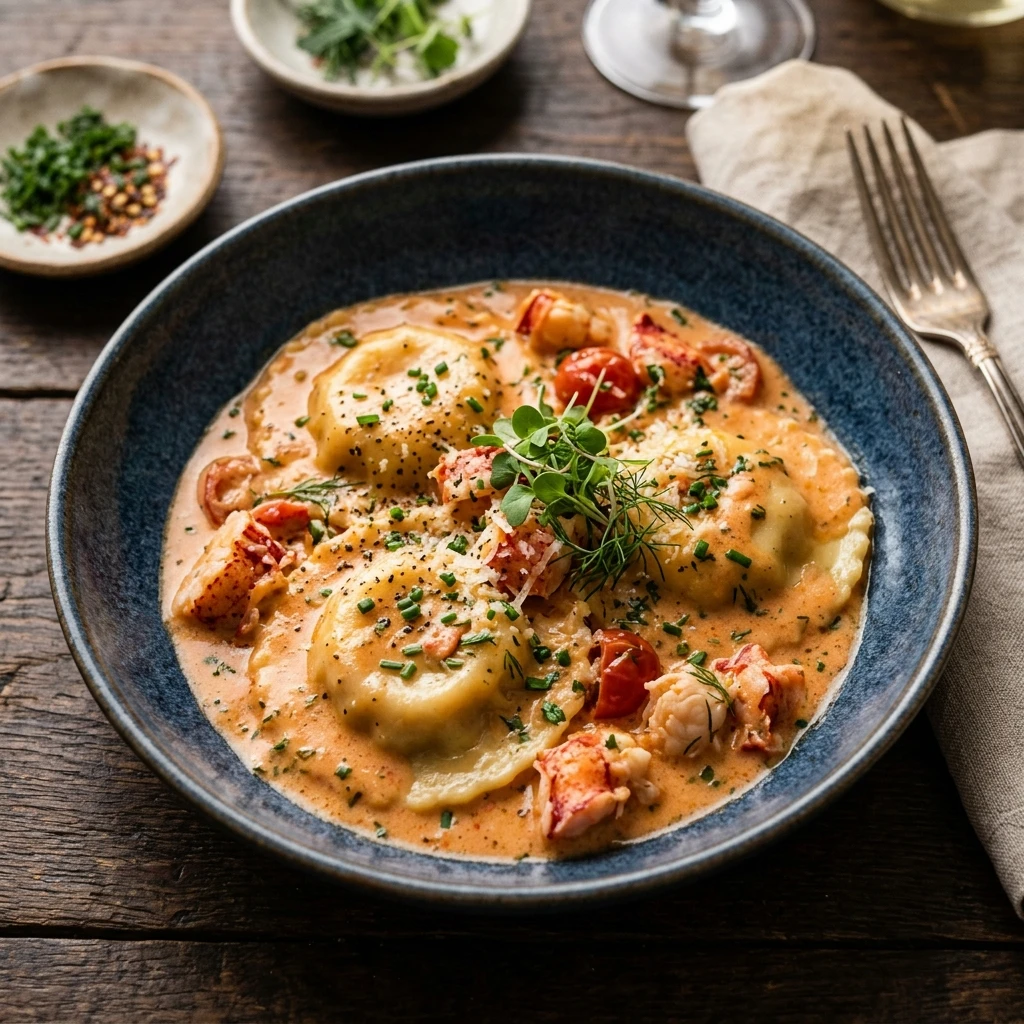 Lobster Ravioli Sauce (Restaurant Style)