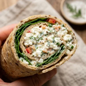 Low Carb High Protein Cottage Cheese Wraps - 25g