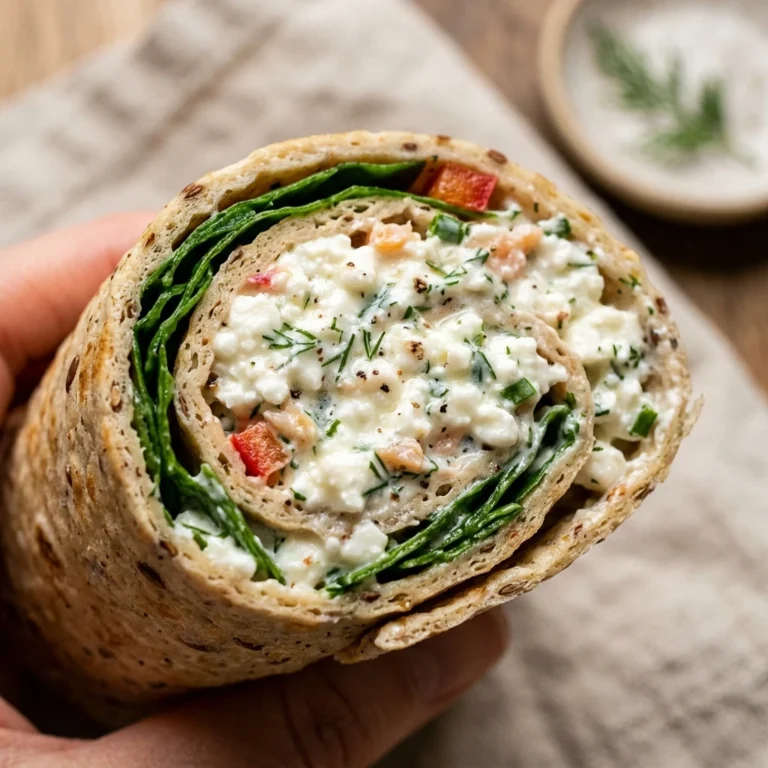 Low Carb High Protein Cottage Cheese Wraps - 25g