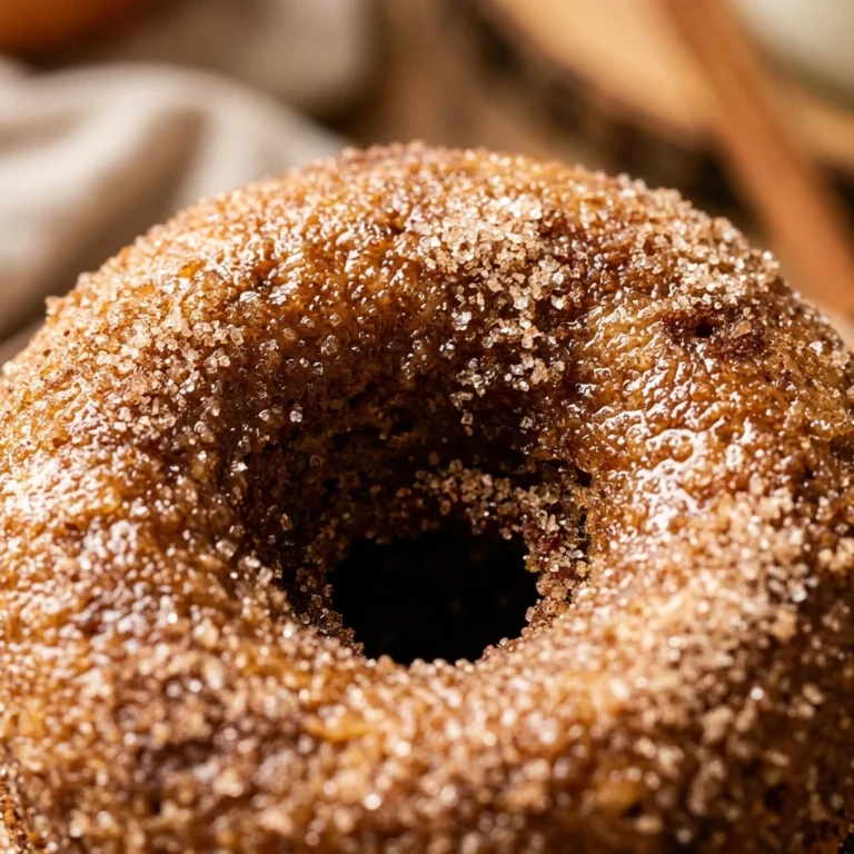 Low Sugar Apple Cider Donuts Baked With Cinnamon Fall