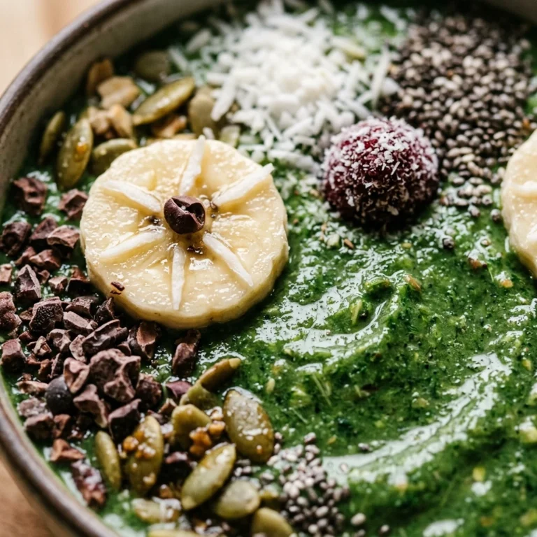 Low Sugar Spooky Green Monster Smoothie For Halloween Party