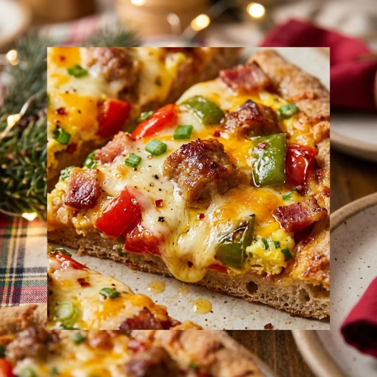 Make Ahead Breakfast Pizza Christmas Easy Feed A Crowd
