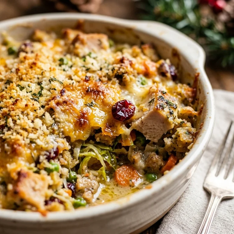 Make Ahead Christmas Dinner Casserole Easy Cozy Family Budget