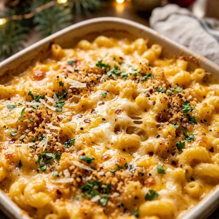 Make Ahead Christmas Mac And Cheese Easy Family Cozy Budget Dinner