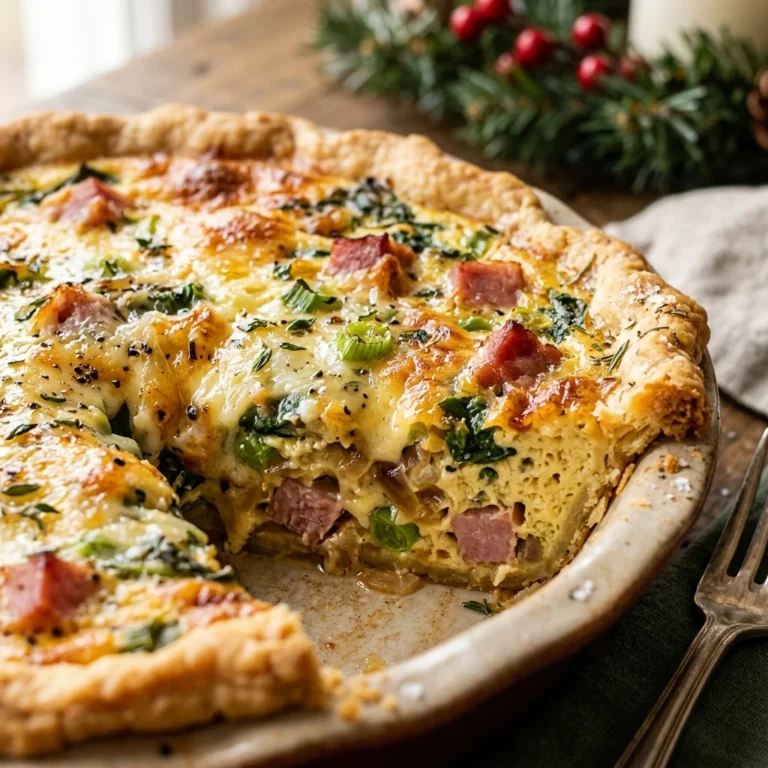 Make Ahead Christmas Quiche Easy Family Brunch Cozy Budget