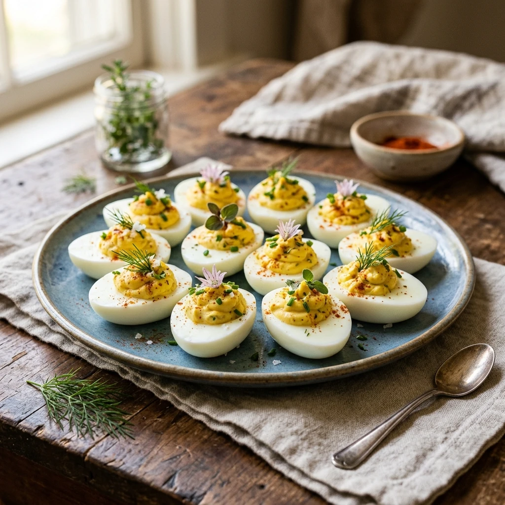 Make Ahead Deviled Eggs 2 Days Before