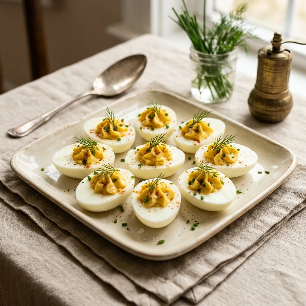 Make Ahead Deviled Eggs No Soggy Trick