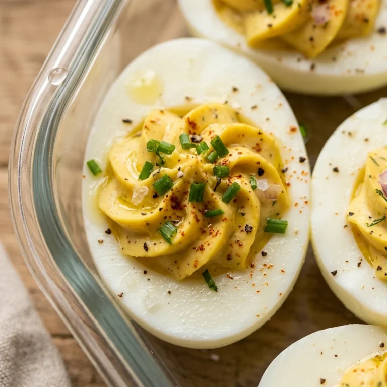 Make Ahead Deviled Eggs Storage Hack No Fail