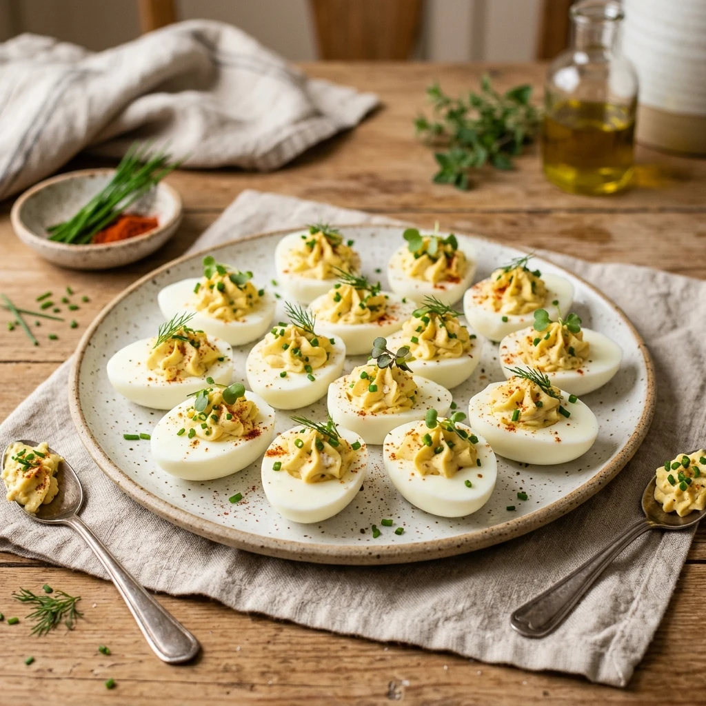 Make Ahead Deviled Eggs With No Smell Fridge