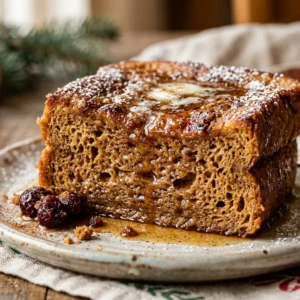 Make Ahead Gingerbread French Toast Christmas Easy Feed Crowd
