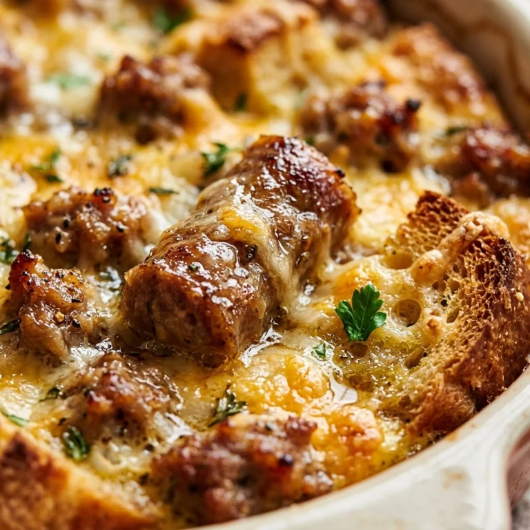 Make Ahead Thanksgiving Breakfast Casserole Sausage Feed A Crowd