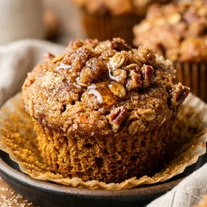Maple Brown Sugar Pumpkin Muffins