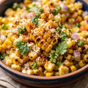 Mexican Street Corn Salad Loaded High Protein