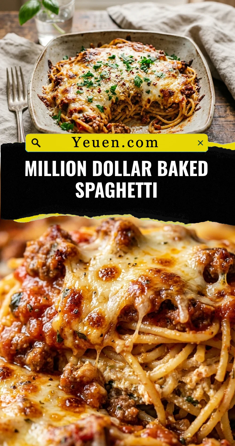 Million Dollar Baked Spaghetti