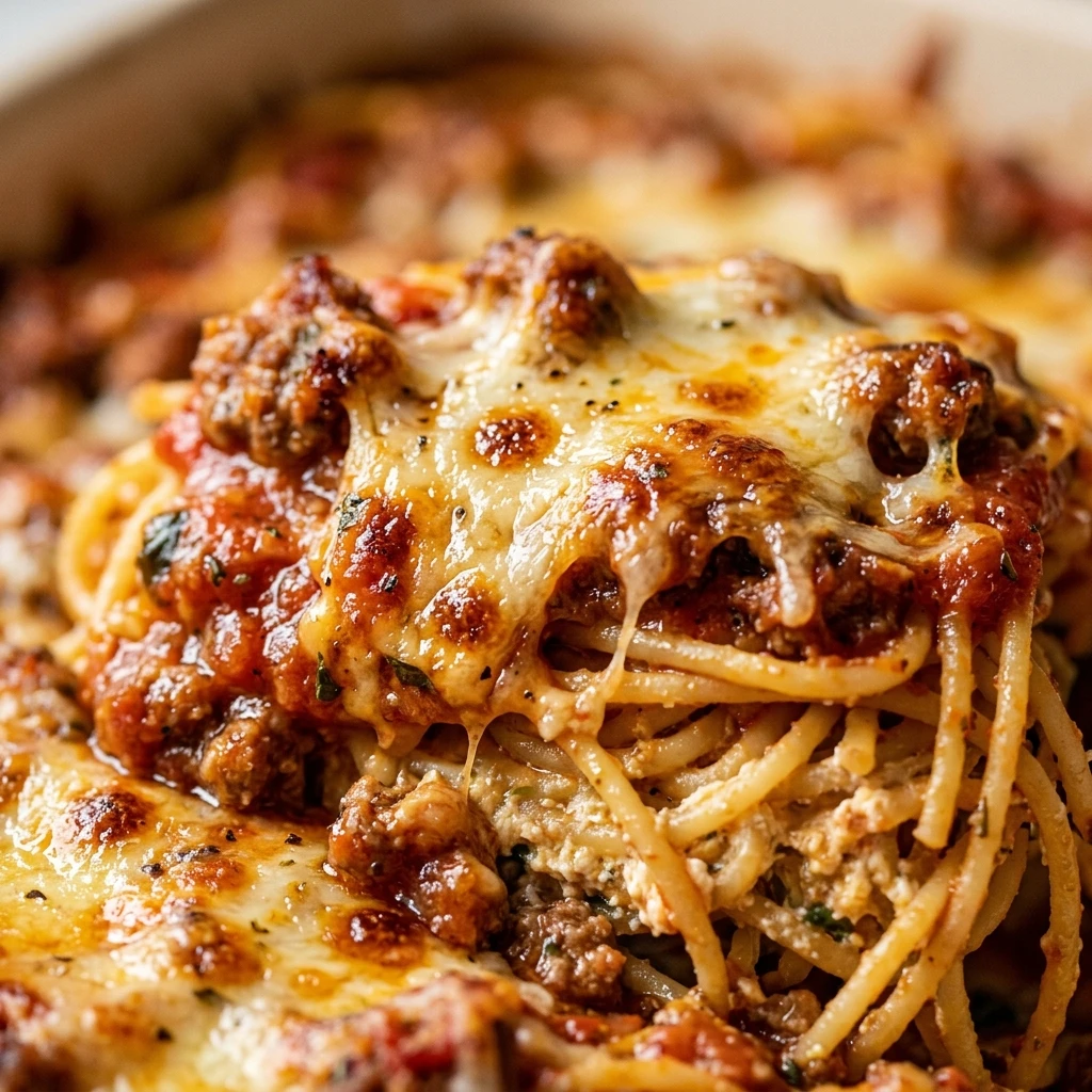 Million Dollar Baked Spaghetti