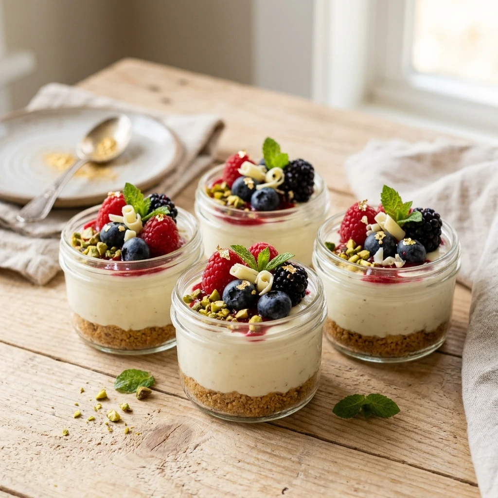 Mini Cheesecake Bites Cups Easy No Bake Viral Party