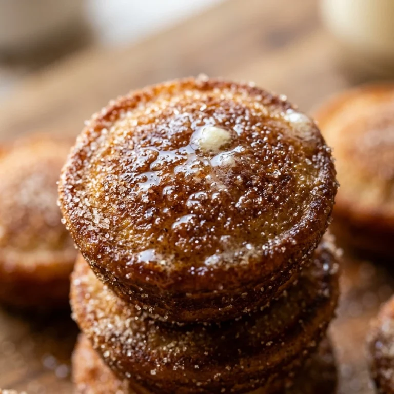 Mini Pancake Bites Cinnamon Sugar Kids