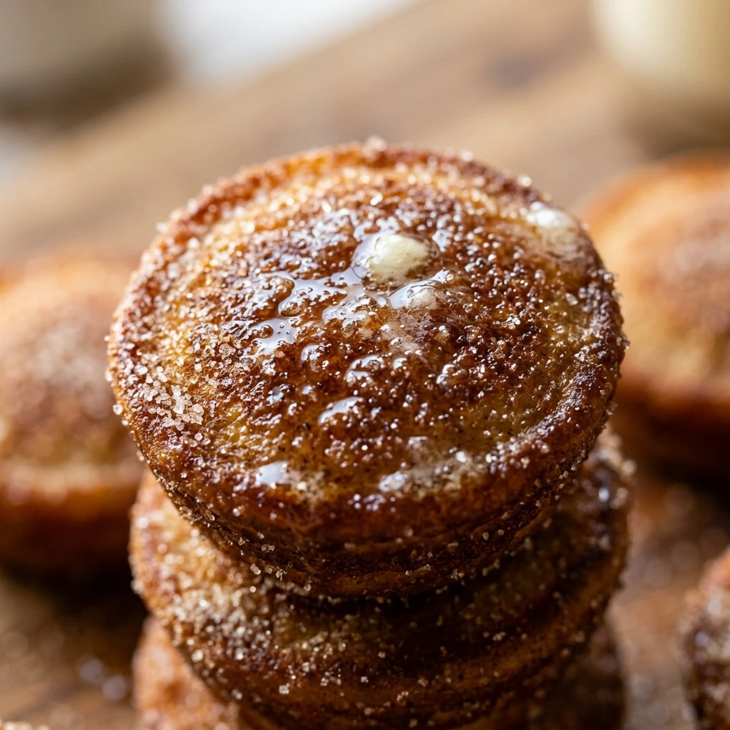 Mini Pancake Bites Cinnamon Sugar Kids
