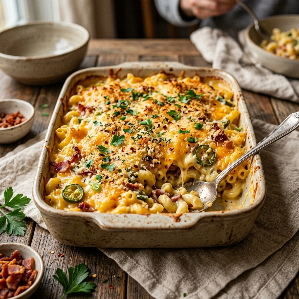 Monster Mac & Cheese Bake For Crowd