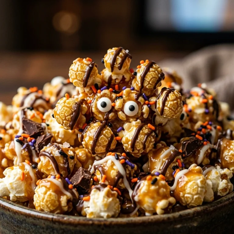 Monster Popcorn Hands - Movie Night Dinner Snack