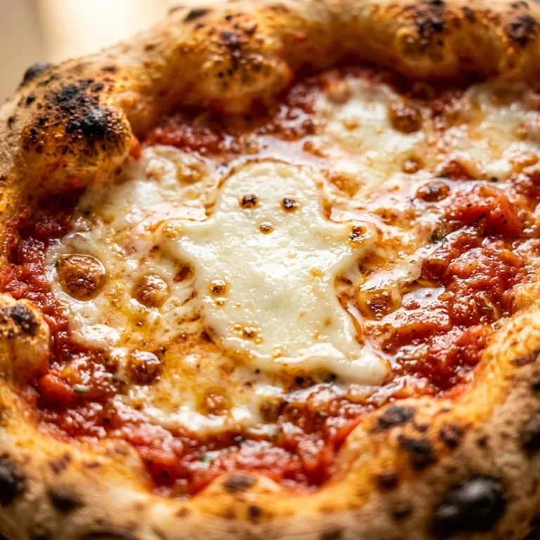 Mozzarella Ghost Pizza - 3 Ingredients Only!