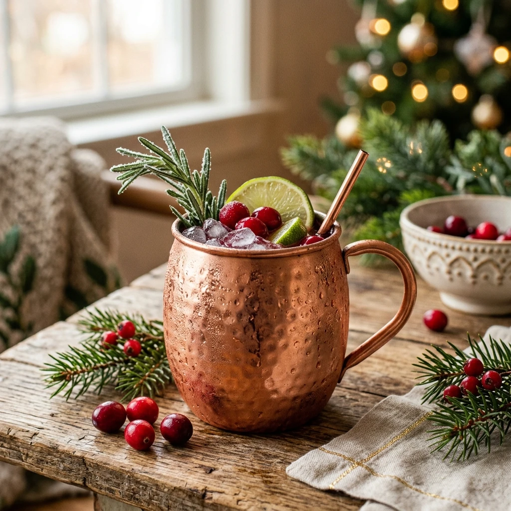 Mule Drink Recipes Holiday Cranberry