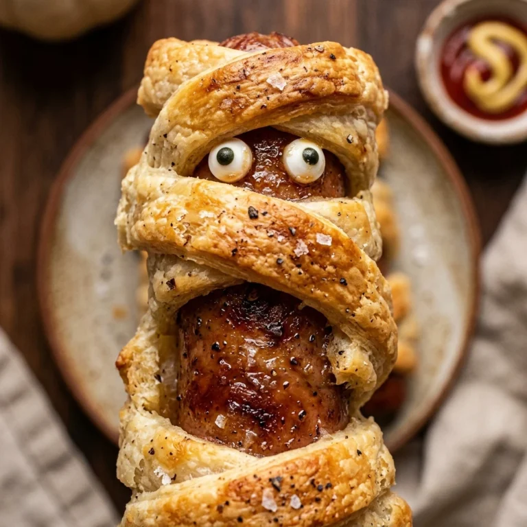 Mummy Hot Dogs - Dinner In 12 Min (Air Fryer)