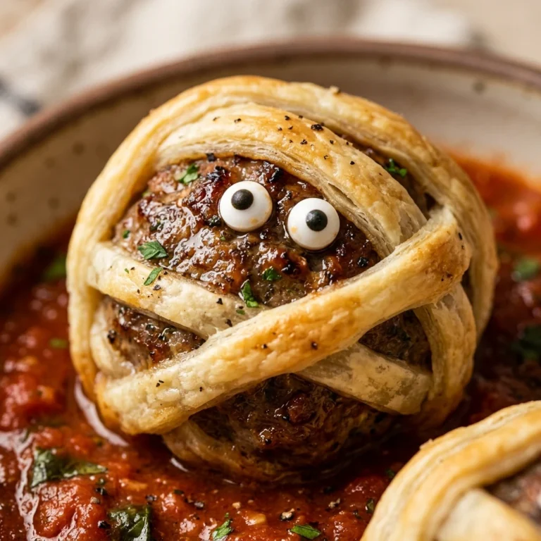 Mummy Meatballs That Win Every Potluck