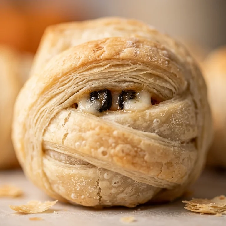 Mummy Wrapped Pizza Rolls - Freezer Friendly
