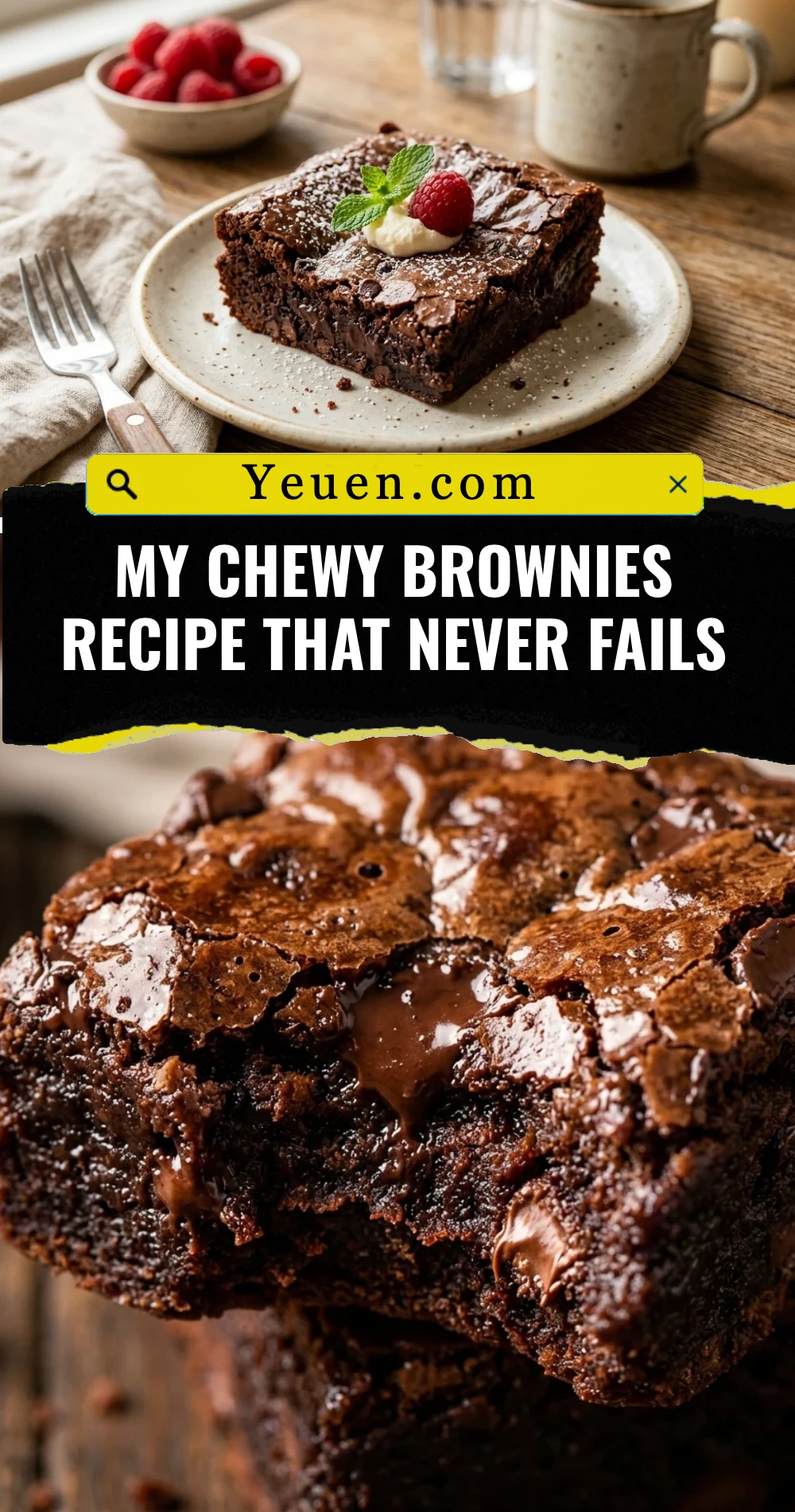 My Chewy Brownies Recipe That Never Fails