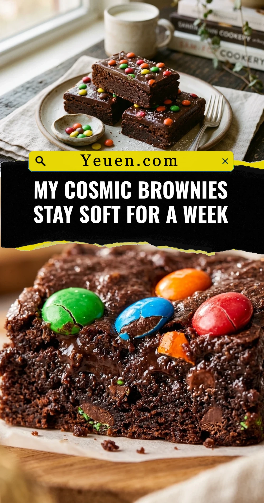 My Cosmic Brownies Stay Soft For A Week