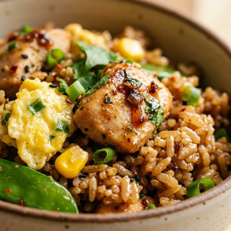 New Year High Protein Crockpot Chicken Fried Rice Bowls Under $20 Feeds 8