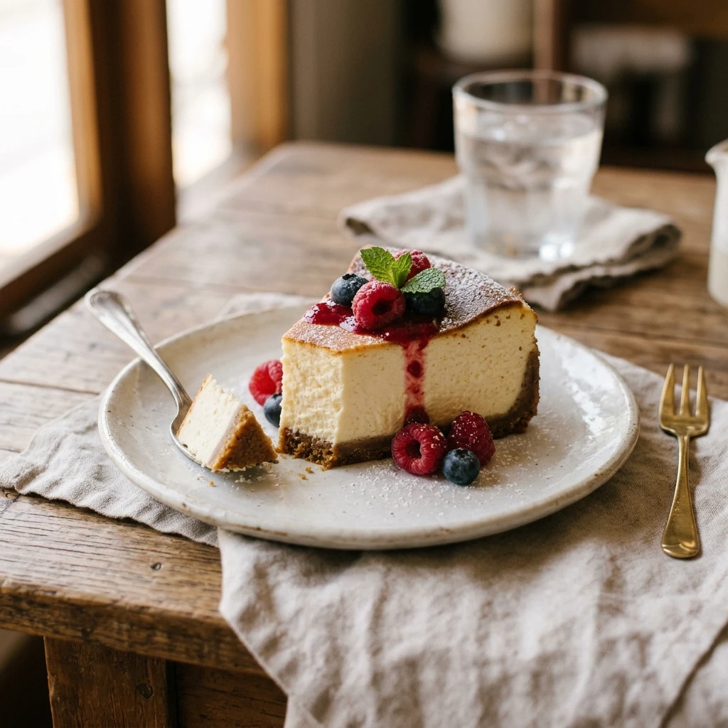 New York Style Cheesecake Classic Creamy Easy No Fail