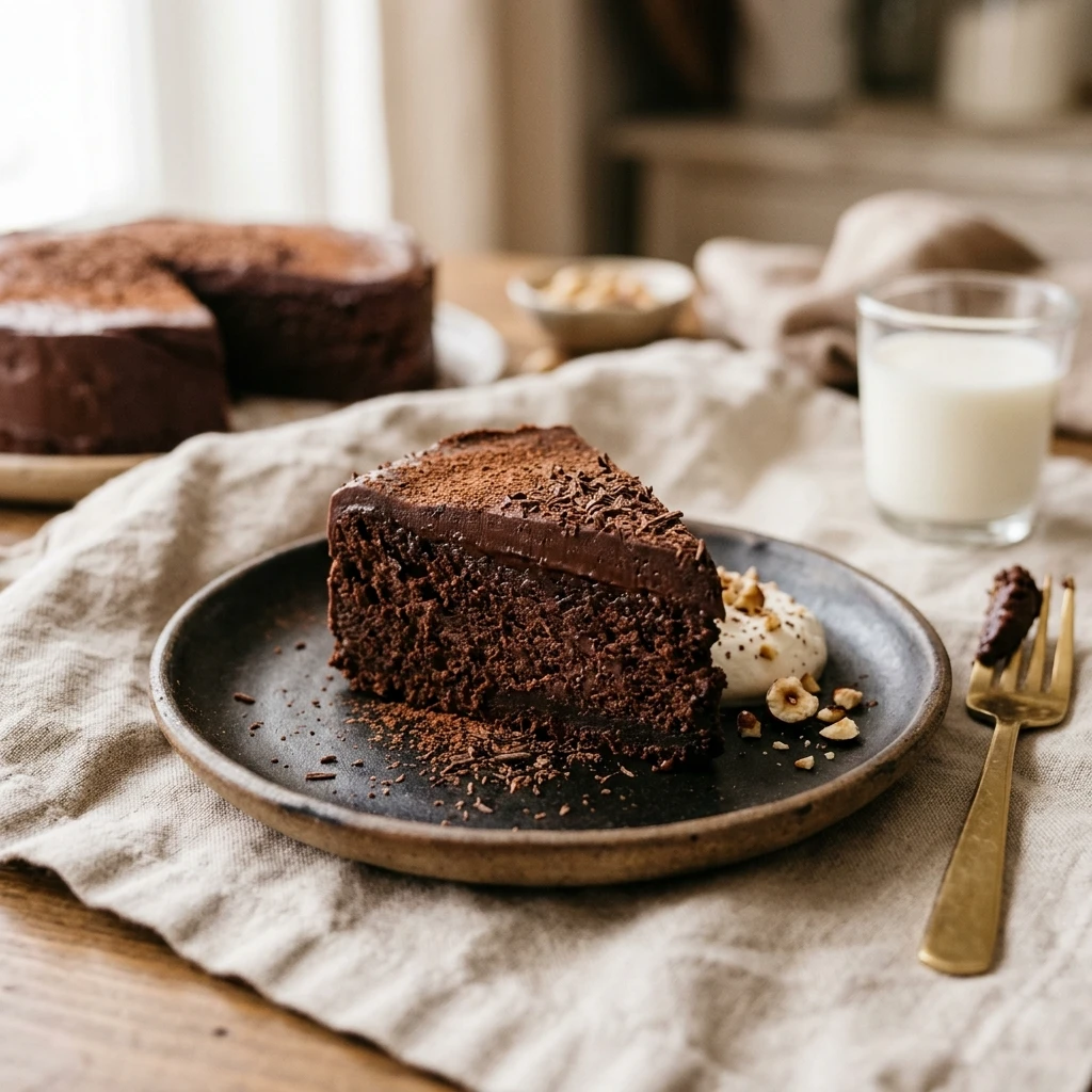No Bake Chocolate Cake 3 Ingredient No Fail Bakery Style