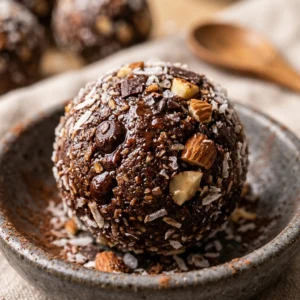 No Bake Chocolate Energy Balls Easy Healthy No Bake Dessert