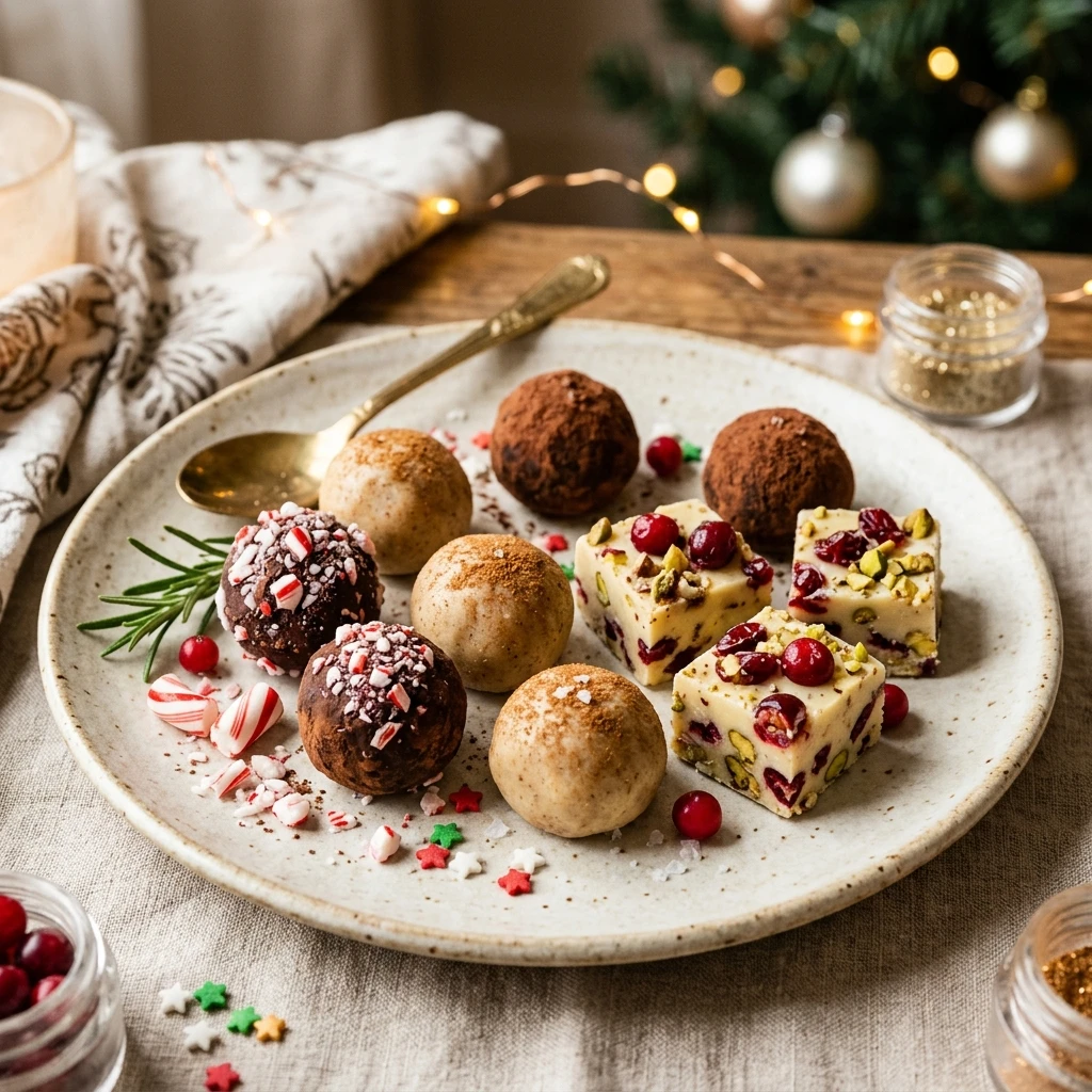 No Bake Christmas Treats - No Oven Needed