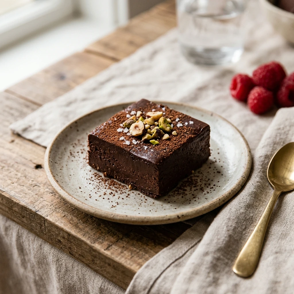 No Bake Dark Chocolate Fudge Easy No Bake Dessert Zero Heat