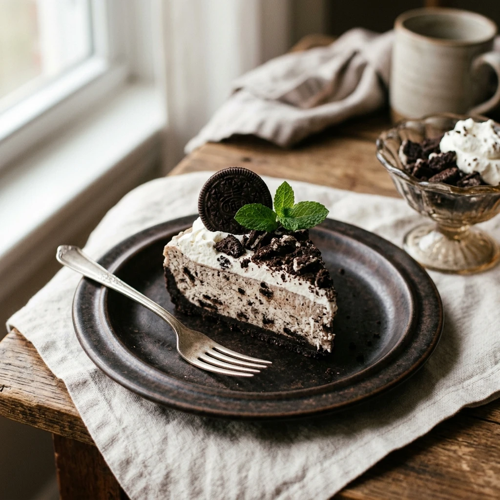 No Bake Oreo Cheesecake Easy No Bake Dessert Zero Heat